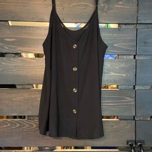 Button Down Spaghetti Strap Top